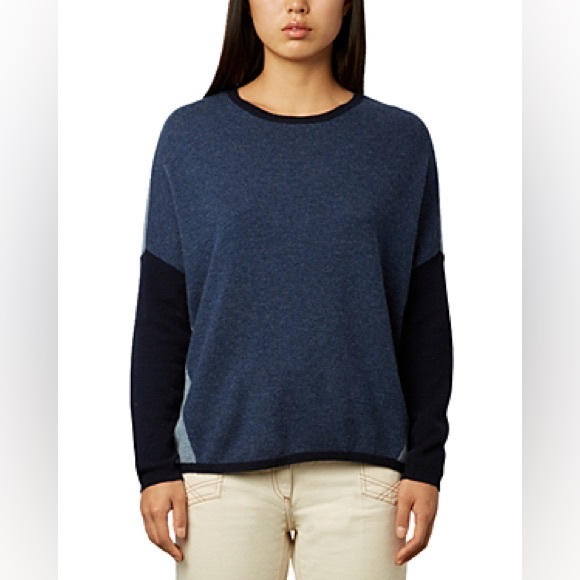 Gerard Darel Sweaters - GERARD DAREL Lovana Oversized 100% Cashmere Sweater In Stylish Blue SZ MED‎